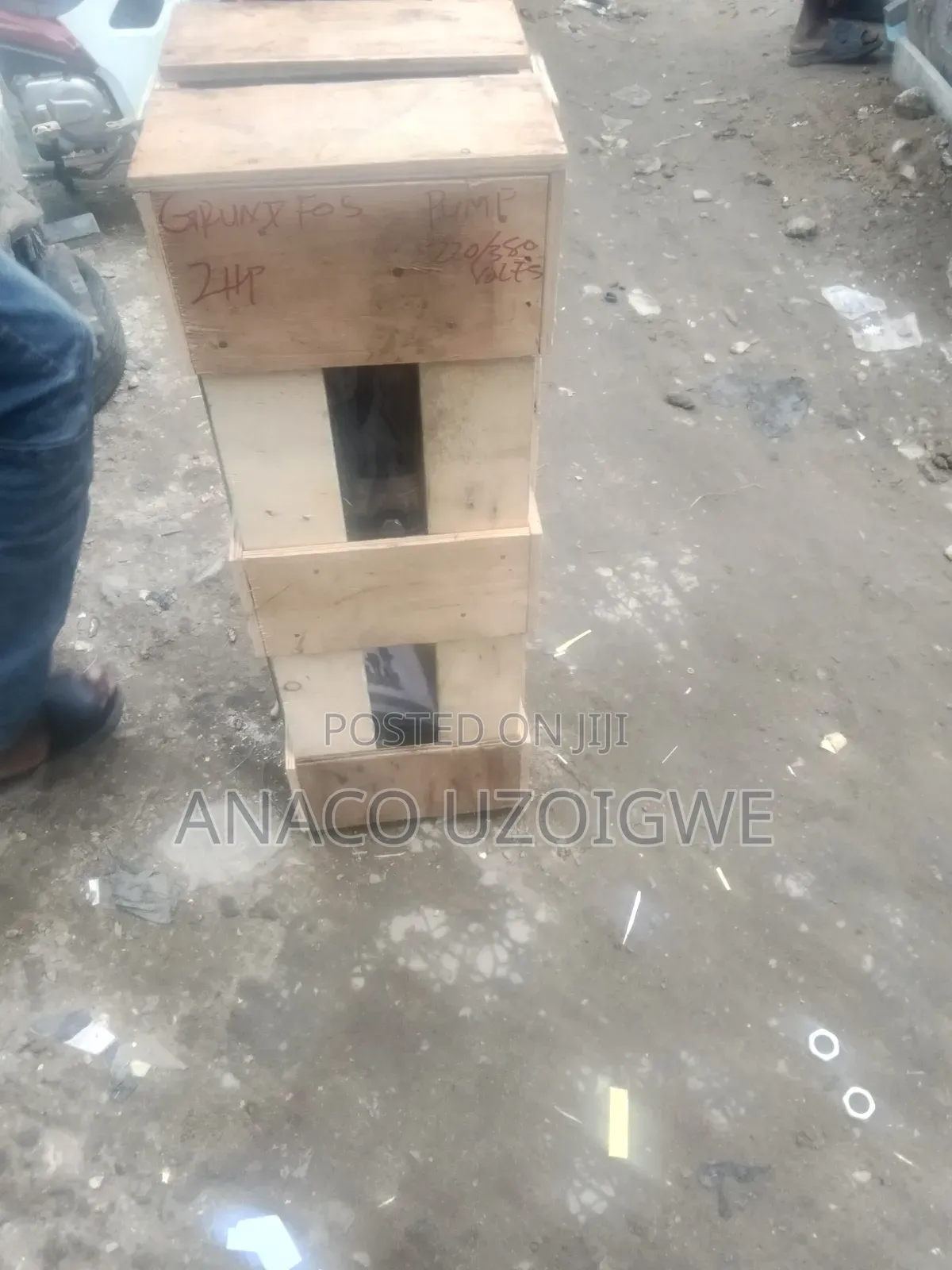 2 HP Ground Fos Pump Stainless