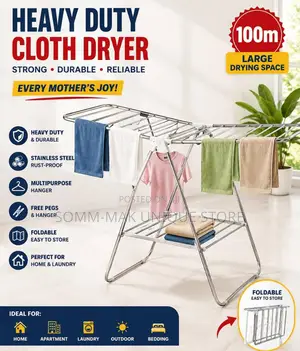 HEAVY-DUTY SENATORS CLOTH DRYER - Baby and Adult Cloth Dryer