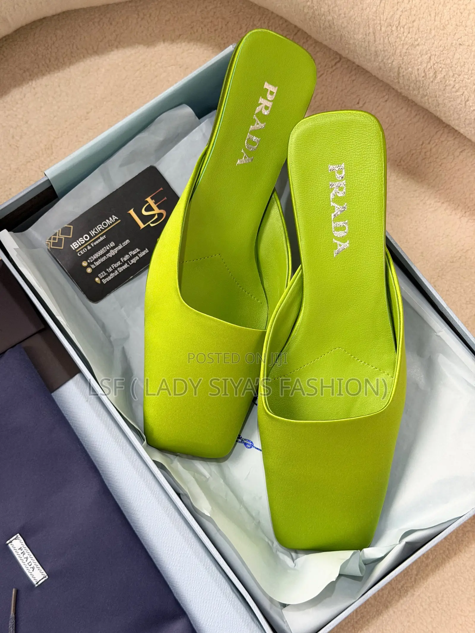 Luxury Prada Kitten Heels