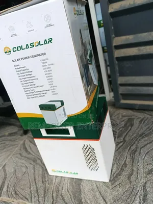 Original Solar Generator From Cola Solar