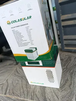 Original Solar Generator From Cola Solar