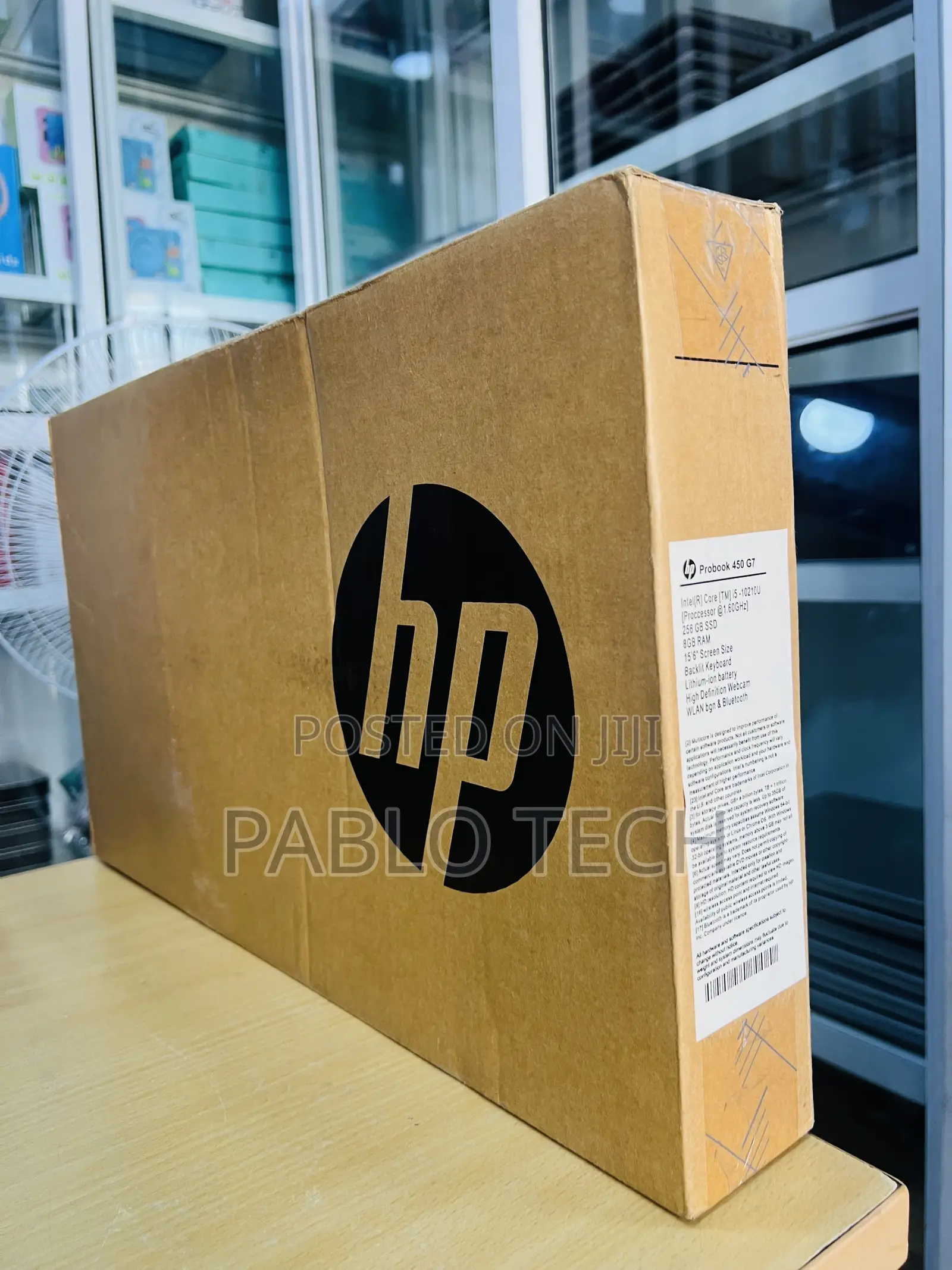 New Laptop HP ProBook 450 G7 8GB Intel Core i5 SSD 256GB