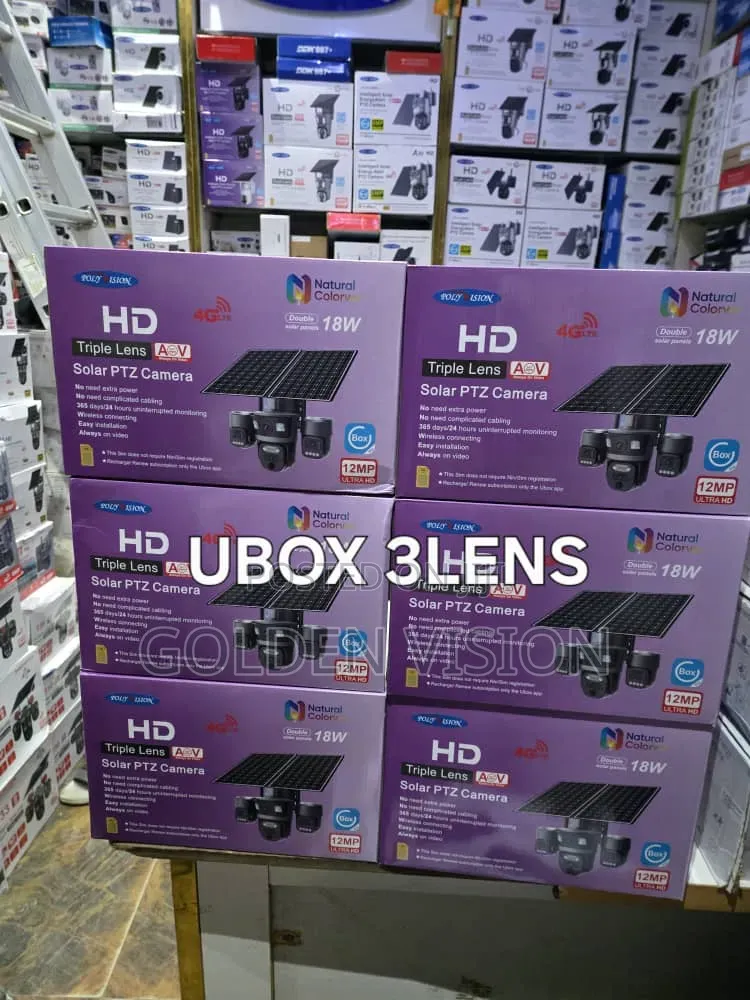 AOV Utral HD Smart Intelligent Human Tracking Night Vision Ubox 3Lens