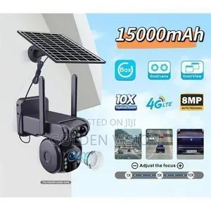 4G UBOX 20x Dual Lens Solar PTZ Security Camera