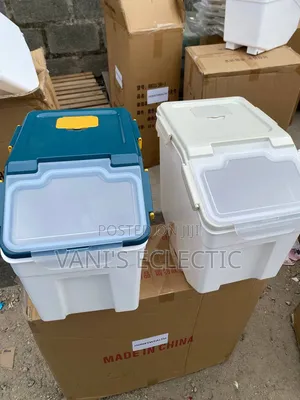 25kg, 15kg and 10kg Plastic Airtight Containers