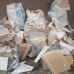 A Pile of Broken Ceramic Tiles,