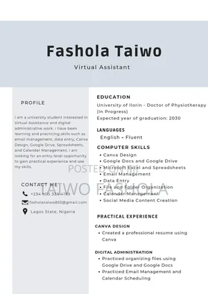 Vitual Assistant Job