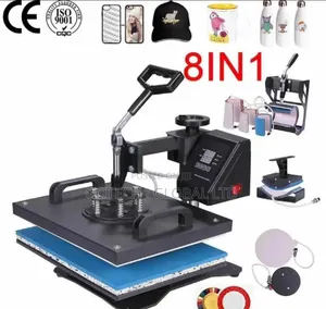 Heat Press 8in1 Combo