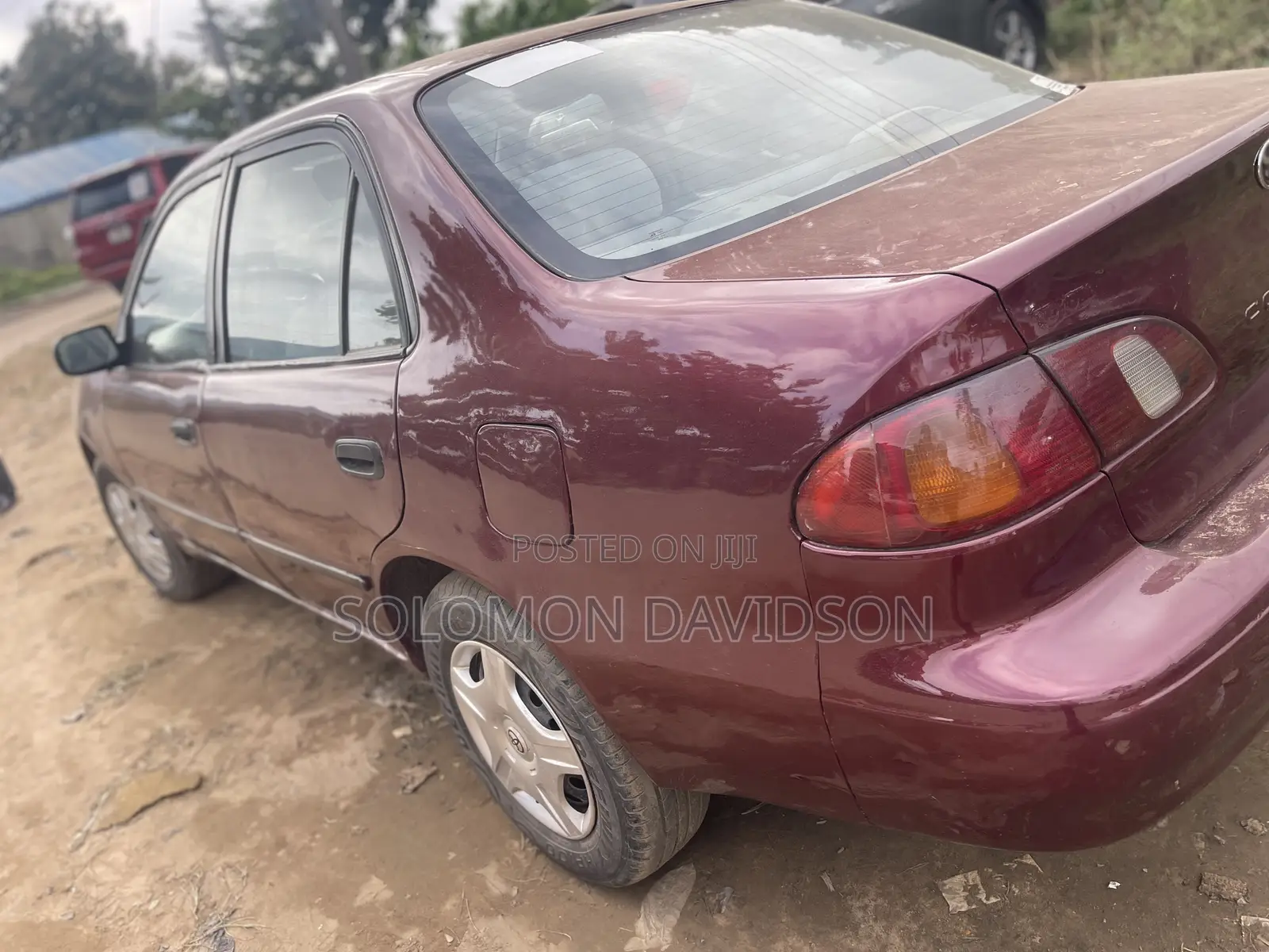 Toyota Corolla 2000 Burgundy