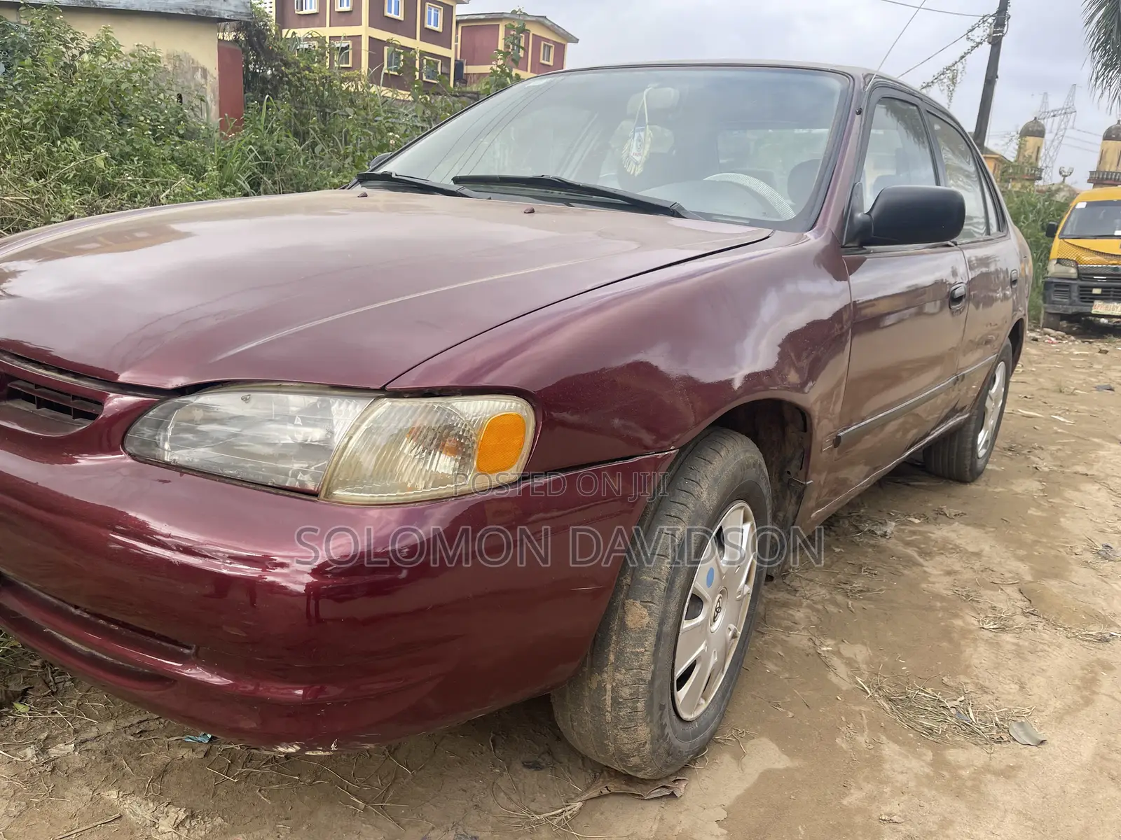 Toyota Corolla 2000 Burgundy