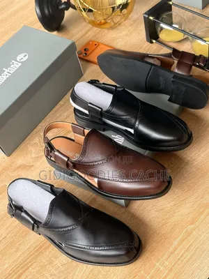 Timberland Close-Toe Sandal Shoes With Brogue Detail Size 40-46