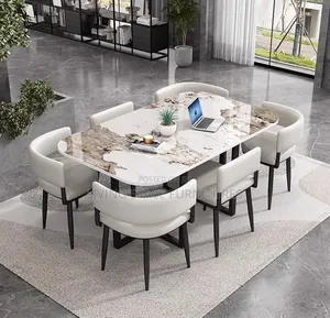 Marble Dining Table With 6 Chairs