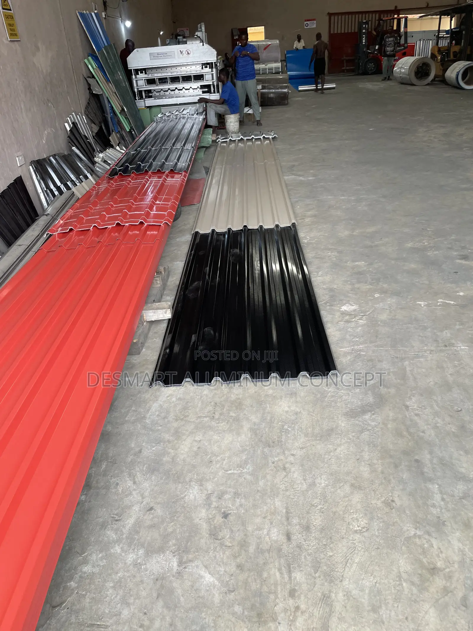 Rust Free Aluminum Roofing Sheet TC Red