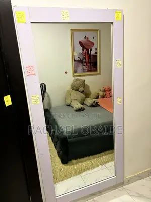 6ft Mirror. Solid Wood Frame