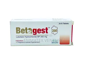 Betagest 200mg Tablet (Labetalol) X30