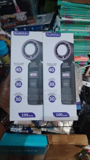 Rechargeable AC Hand Fan