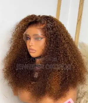 Piano Pixel Curls Full Frontal 100% Human Hair