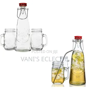 3-Piece Glass Beverage Set