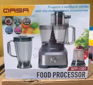 Qasa Food Processor 
QFP 1301
