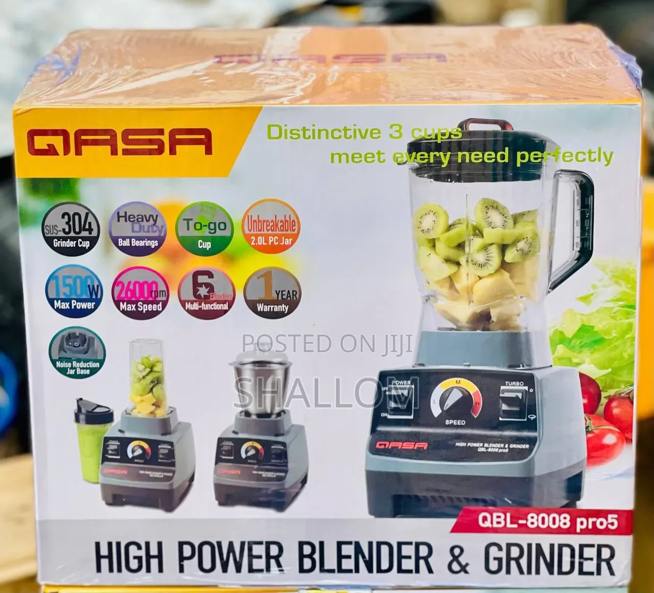 Qasa Blender
QBL 8008 Pro 5
