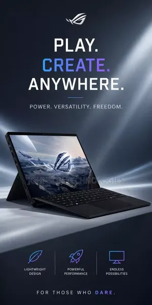 New Laptop Asus ROG Flow Z13 128GB AMD Ryzen 9 SSD 1T