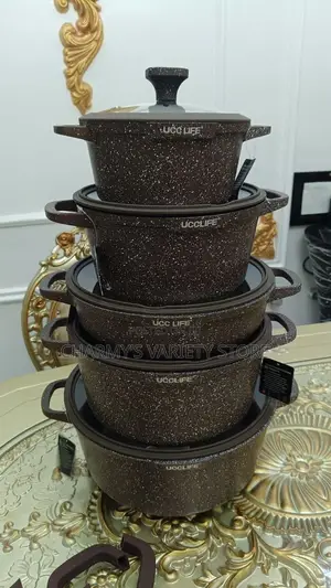UCC-Life 14pcs Granite Coating Cookware Set