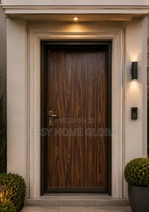 3ft by 7ft Israeli Door Brown