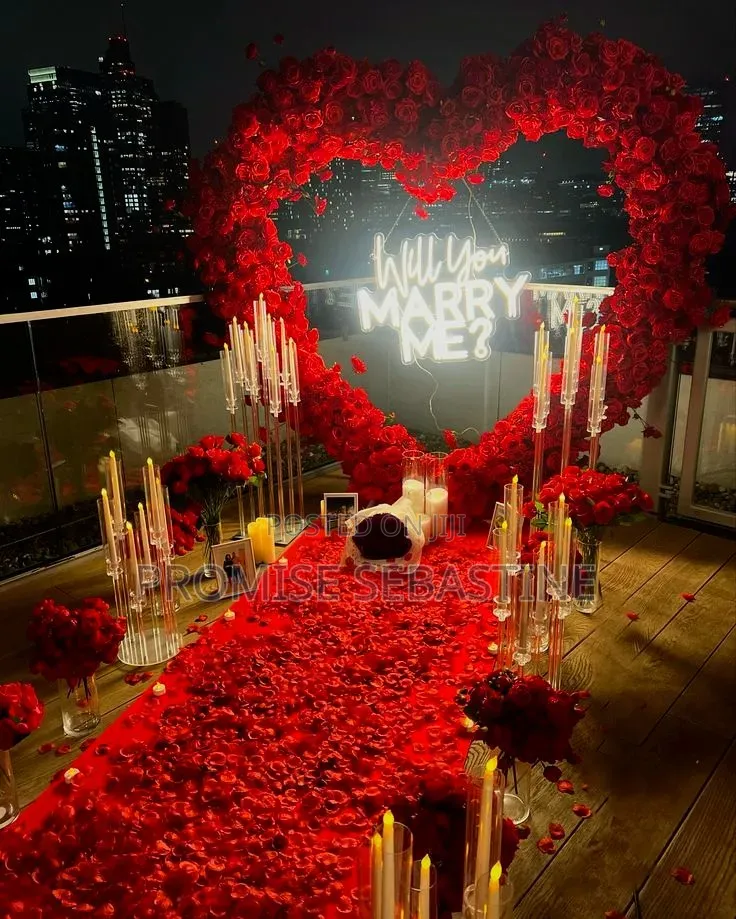 Proposal Decoration Surprise Proposal Setup - Premium