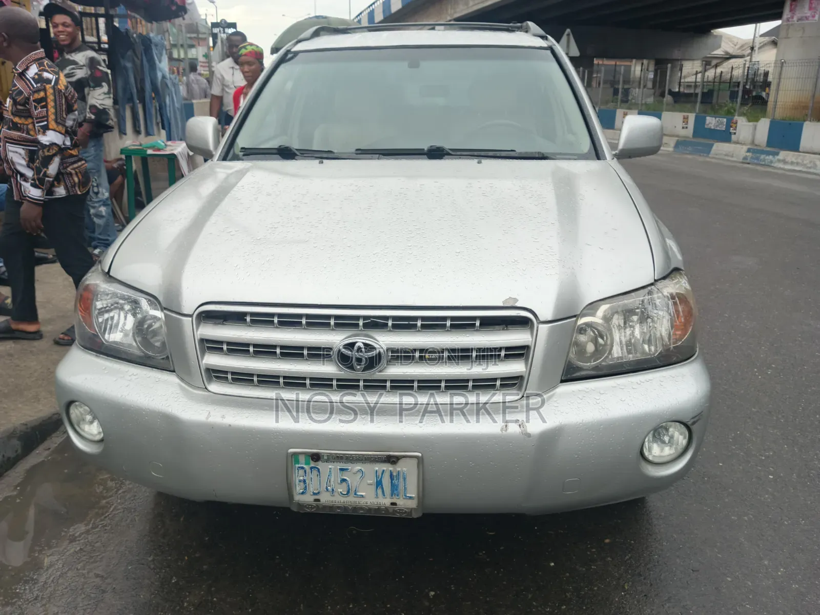 Toyota Highlander 2003 Silver