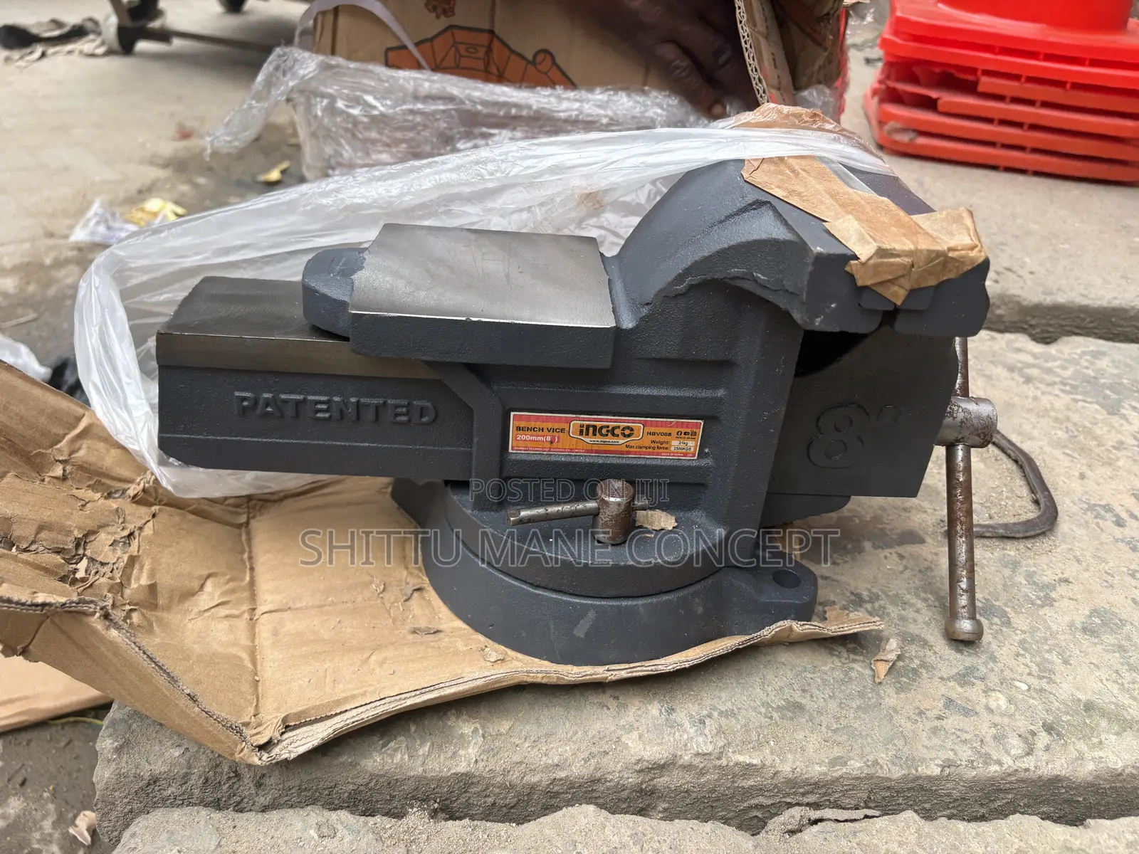 INGCO Bench Vice 8”