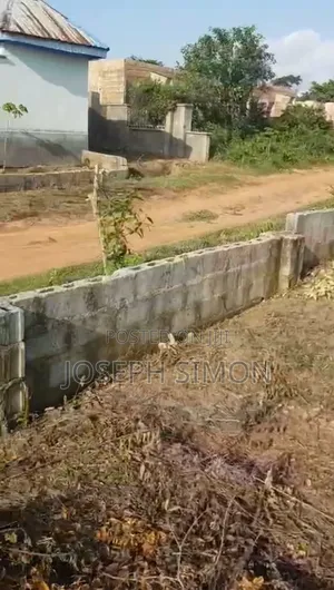 Fenced Plot of Land for Sale in Agbowa