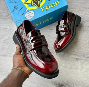 Glossy Leather, FDCP Single Sole Men’s Shoe
