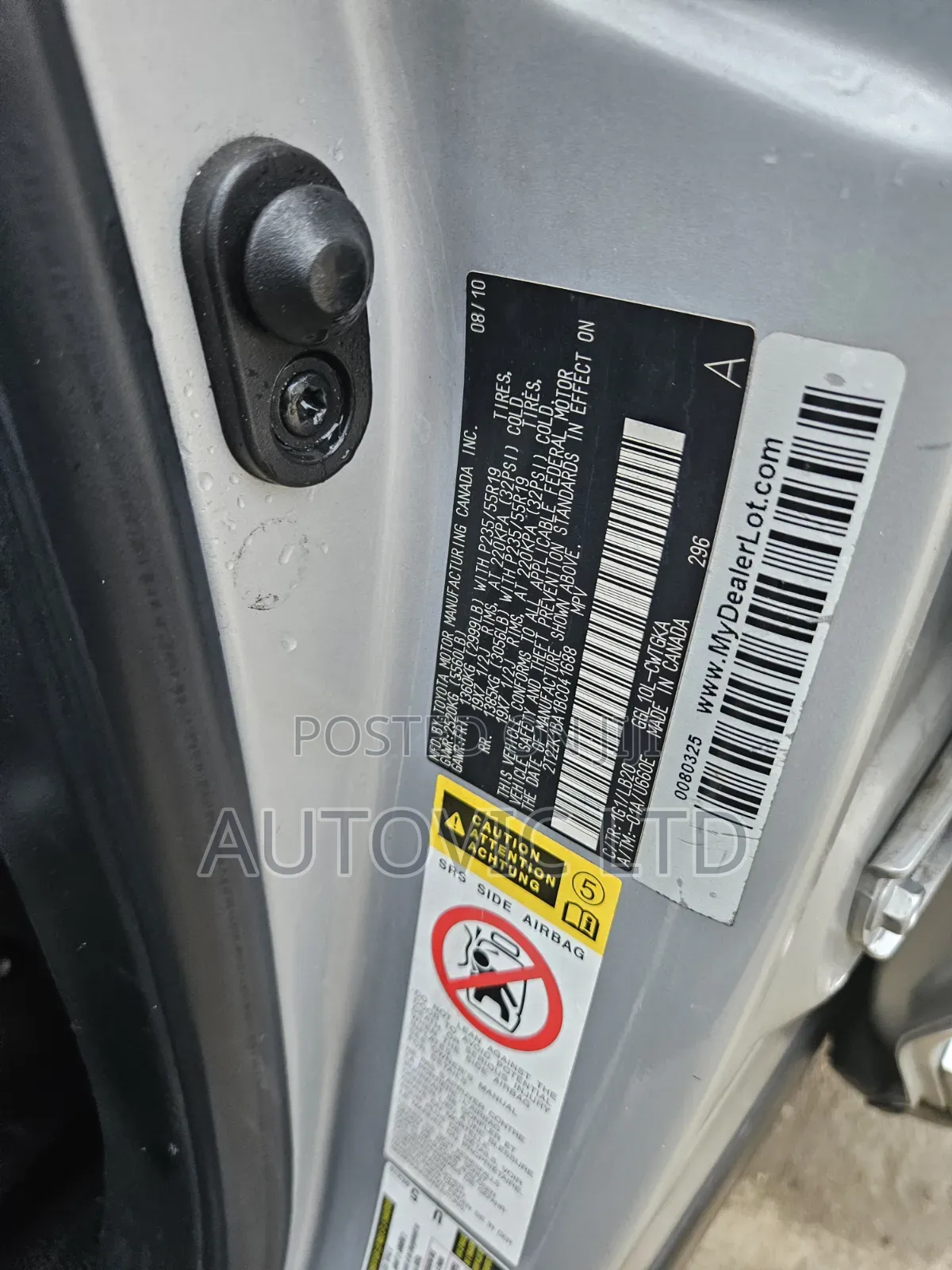 Lexus RX 2011 Silver