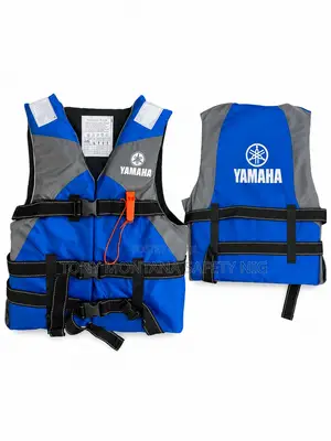 YAMAHA Adult Life Jacket – High Visibility Safety Flotation Vest