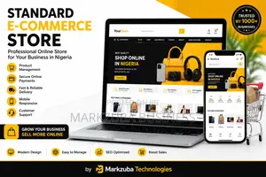 Standard E-Commerce Website Design