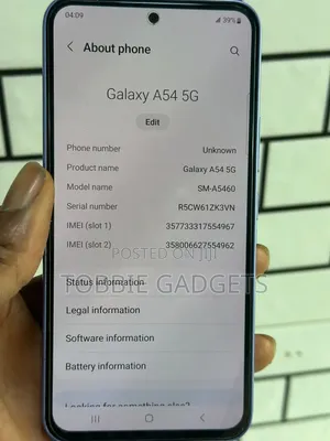 Samsung Galaxy A54 5G 256 GB Blue