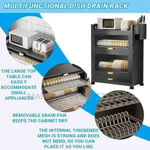 Luxury Cabinet Multi-Functional Dish Rack 2st7