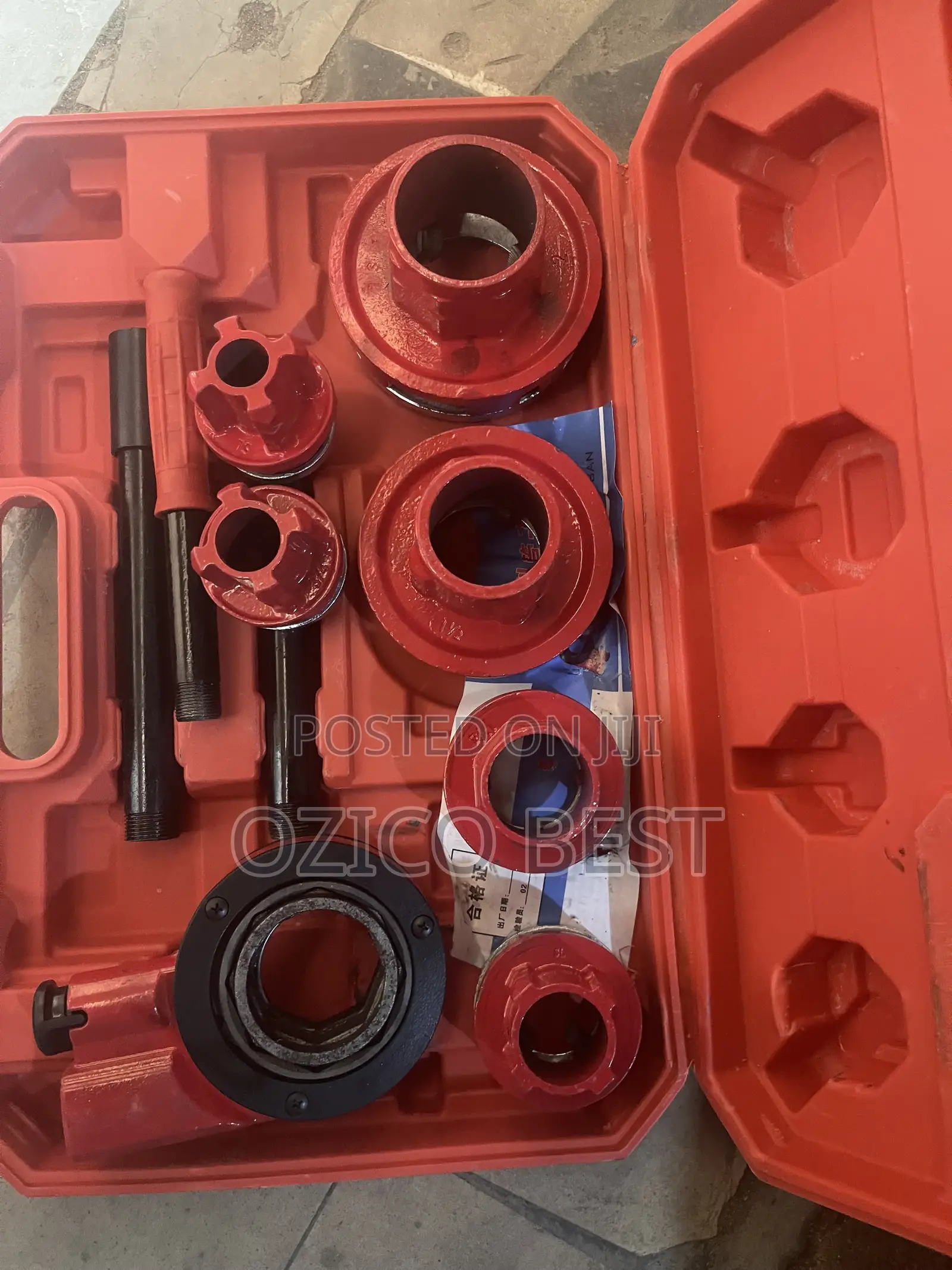 Ratcheting Pipe Threader Kit