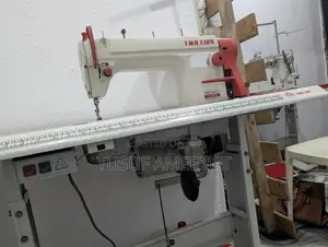 Two Lion Industrial Straight Sewing Machine, Gently Used, Complete Set