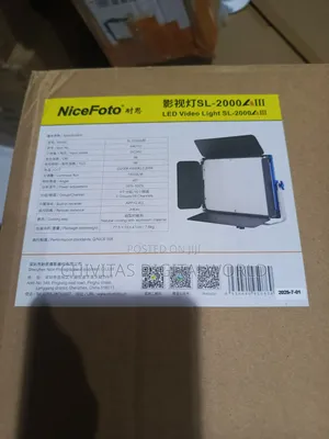 Nicefoto SL-2000 Mark 111 Led Video Light