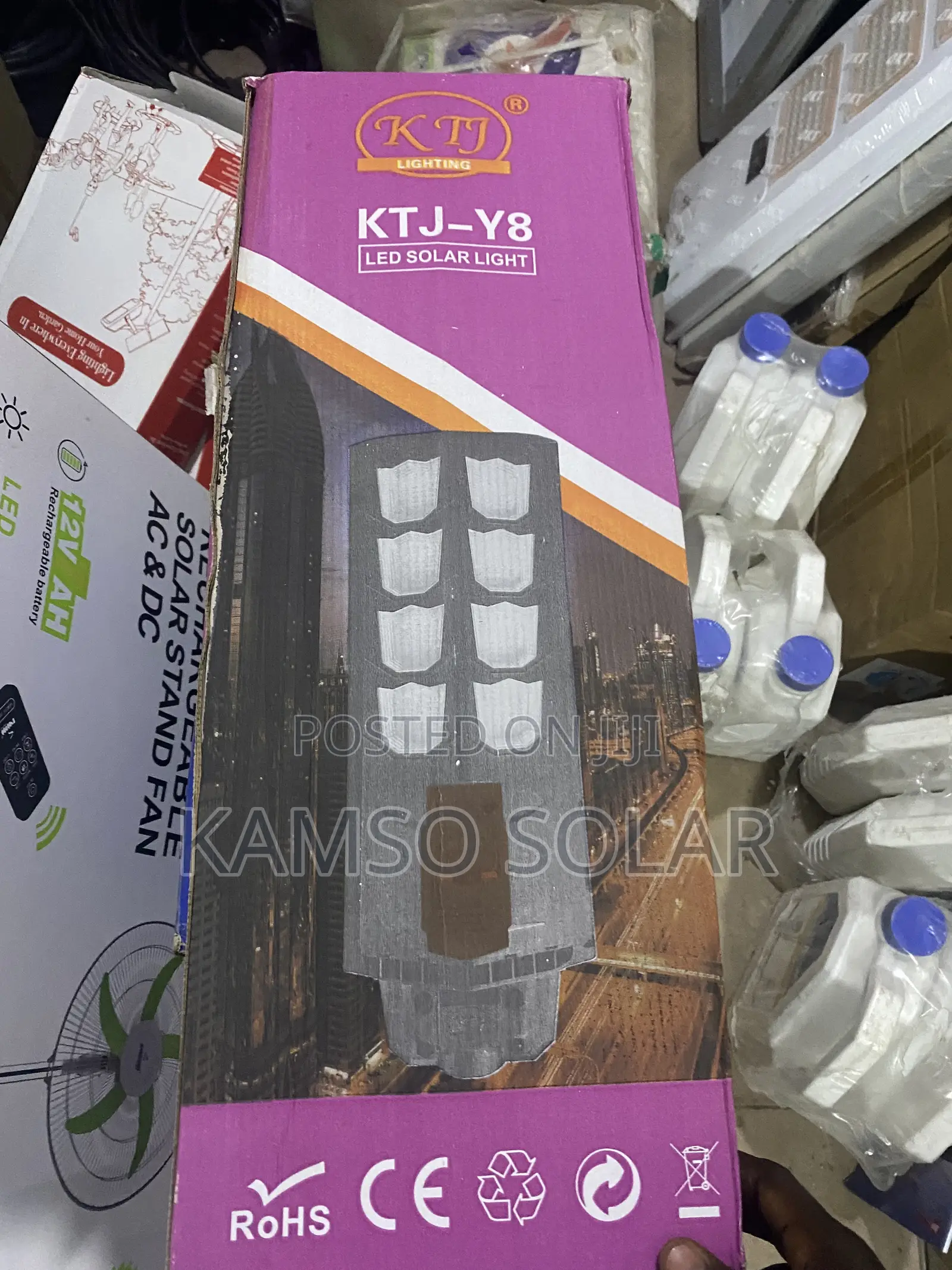 KTJ 8eyes Solar Street Light