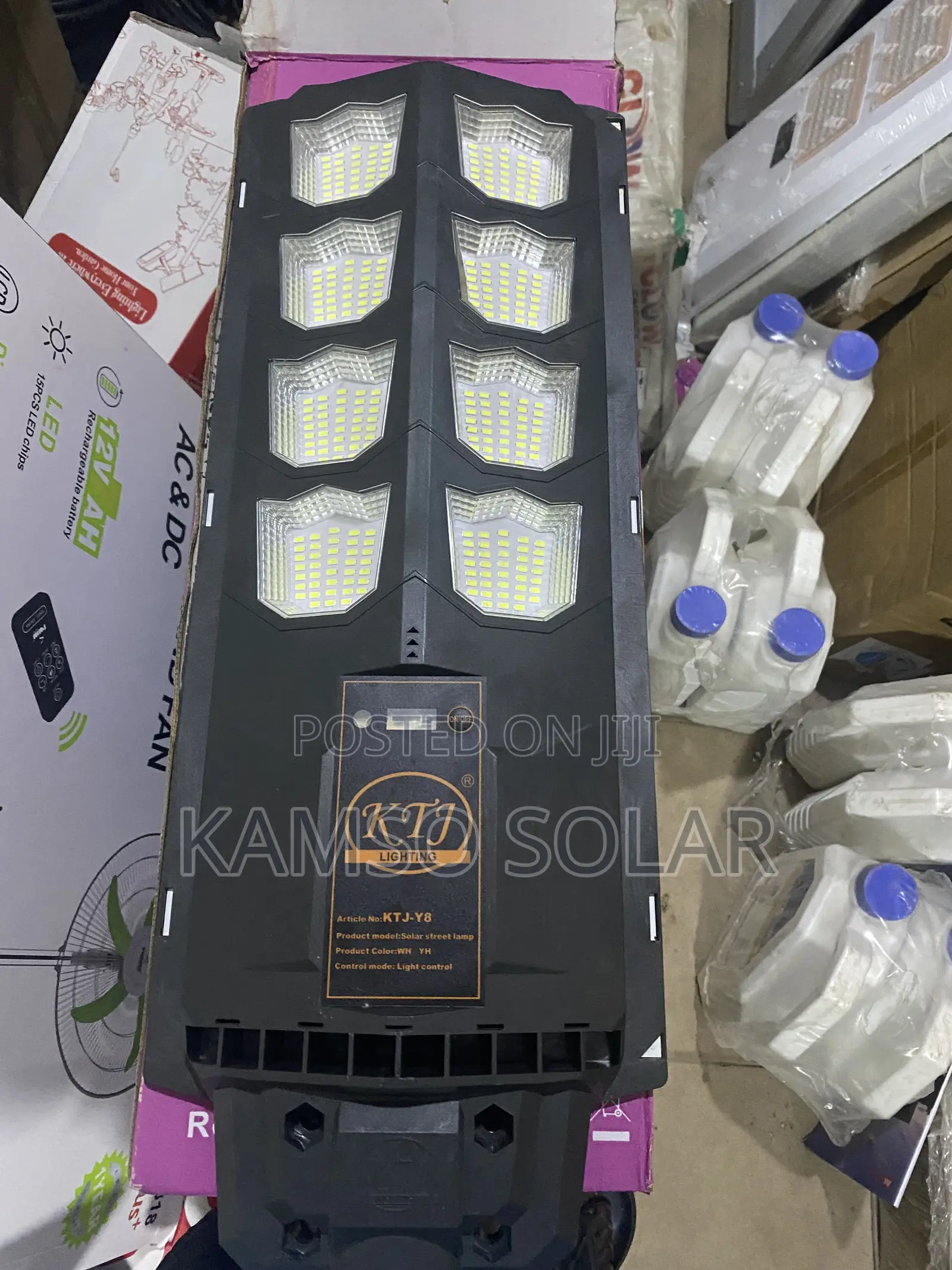 KTJ 8eyes Solar Street Light