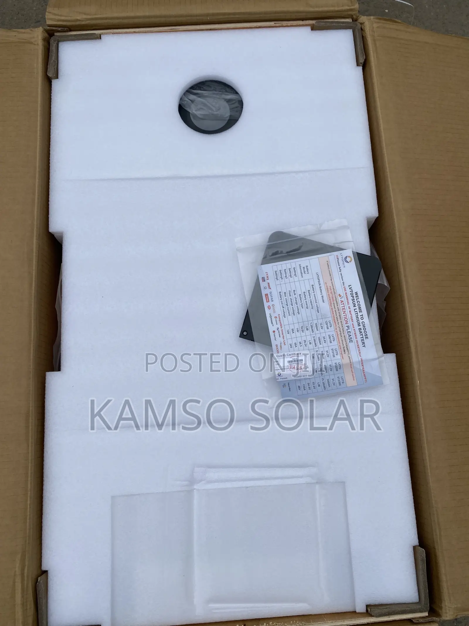 16kwh G3 LVTOPSON Lithium Battery