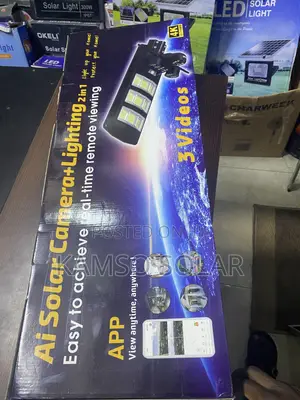 Solar Street Light With CCTV Camera