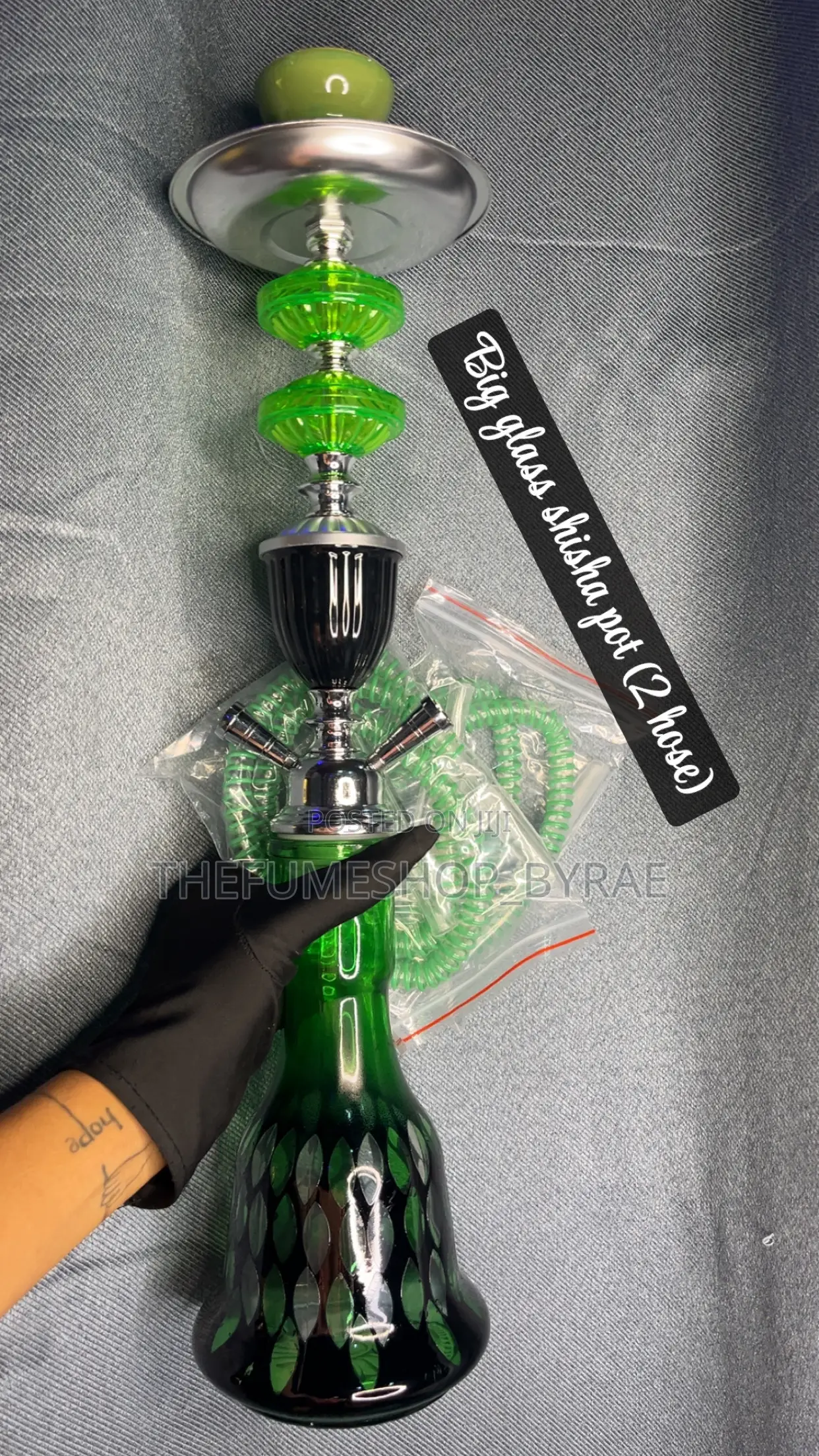 Big Glass Hookah Pot