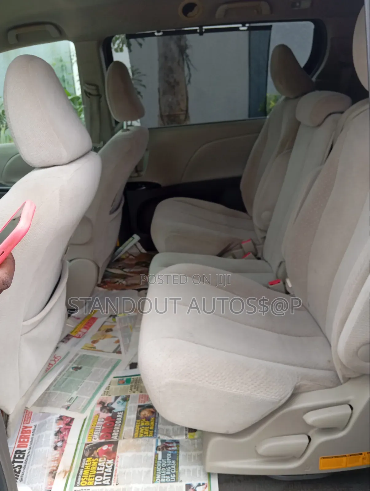Toyota Sienna 2012 Blue