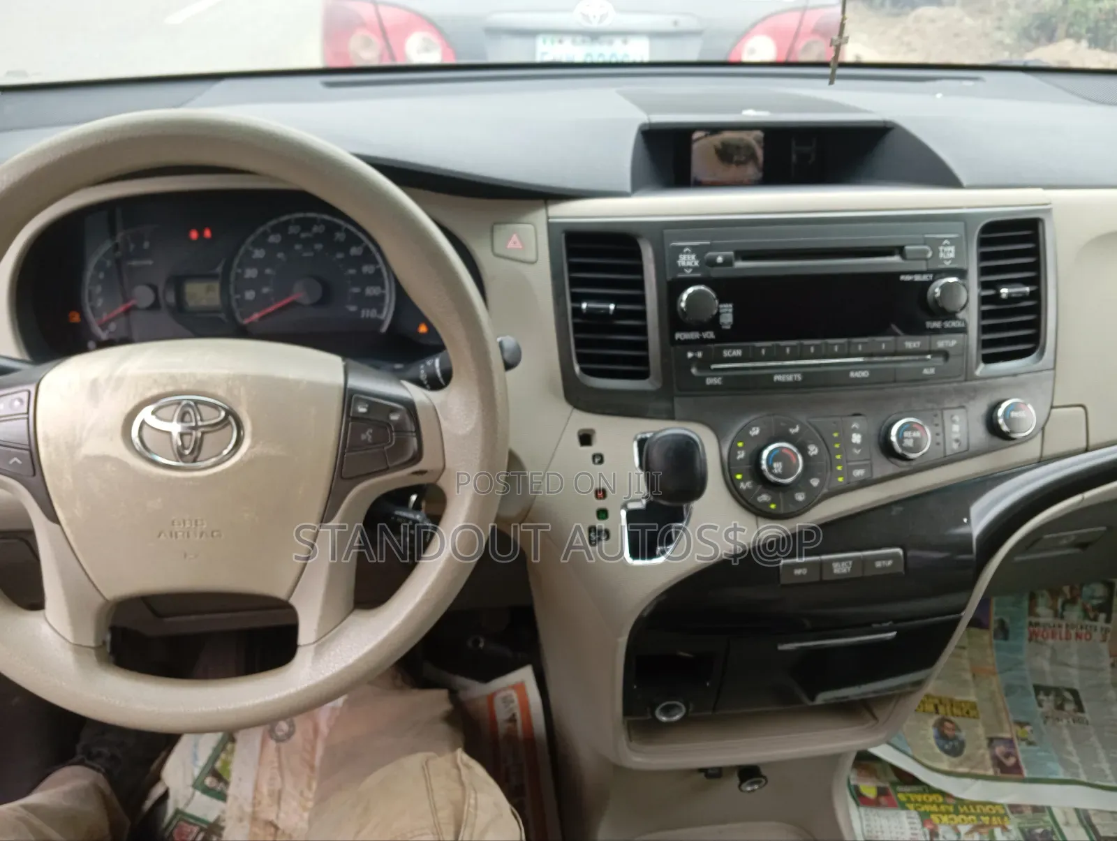 Toyota Sienna 2012 Blue