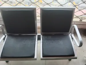 Leather Padded Airport Reception Office Waiting Room Chair