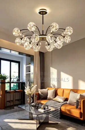 Modern LED Bubble Chandelier 18 Lights Living Room Light
