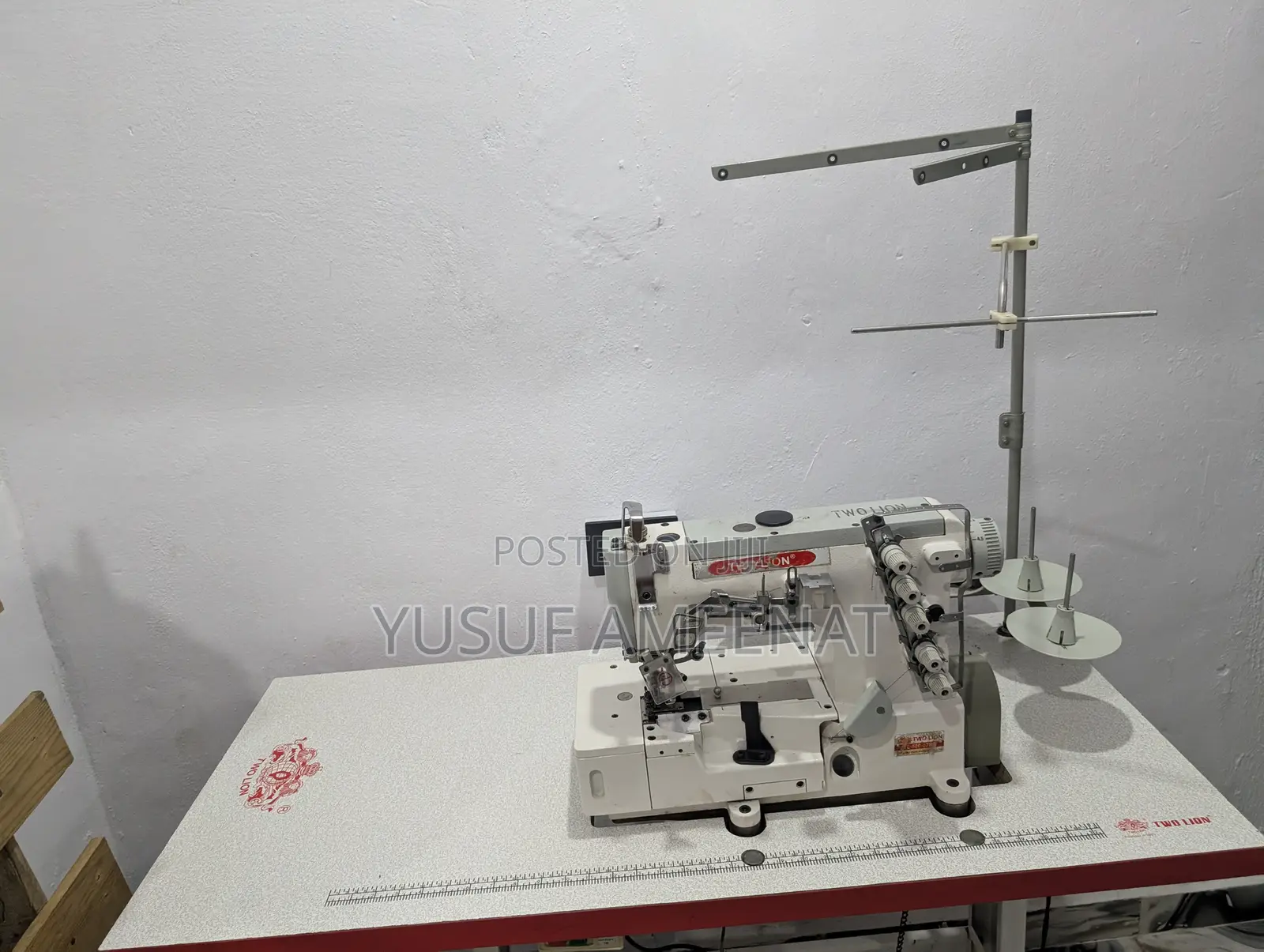 Two Lion Industrial Taping Machine, Gently Used, Complete Set